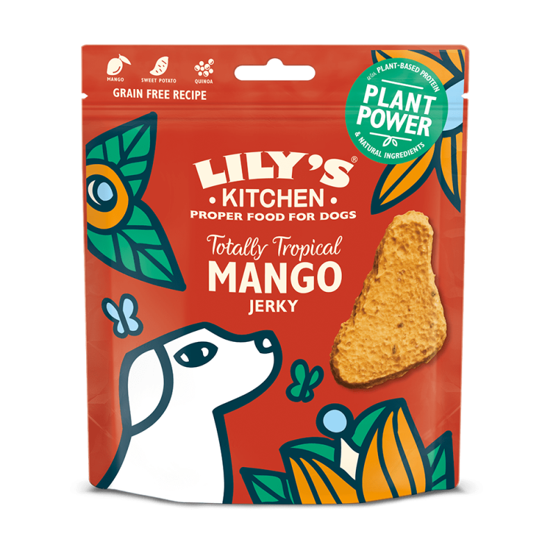 Mango-Kaustreifen für Hunde voller Pflanzenpower (70g) | Lily's Kitchen