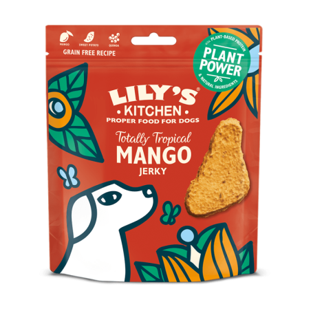 Mango-Kaustreifen für Hunde voller Pflanzenpower (70g) | Lily's Kitchen