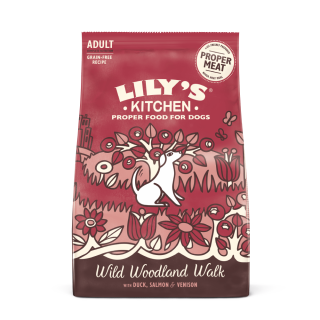 Waldspaziergang mit Ente, Lachs und Hirsch  1kg | Lily's Kitchen