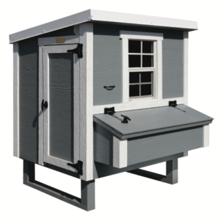 Hühnerstall Mitte EZ Chicken Home  1,68 m² Grau hergestellt in EU