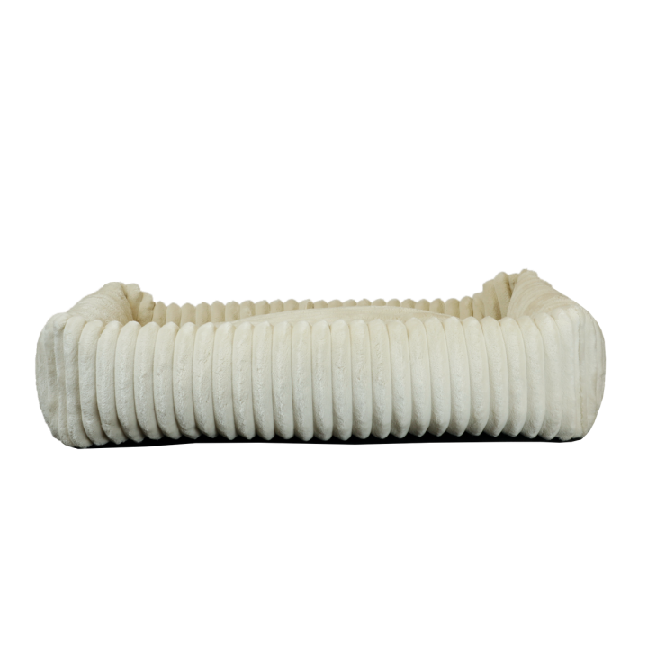 Rohrschneider Kuschelsofa breiter Cordstoff Deluxe beige oder grau