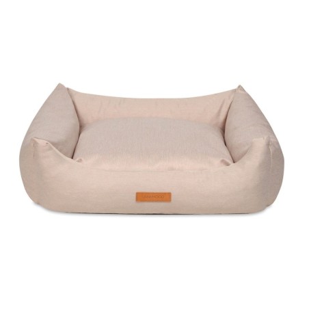 Animood Hundebett Alex beige L Denim-Imitat