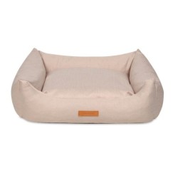 Animood Hundebett Alex beige M Denim-Imitat