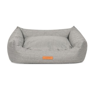 Animood Hundebett Alex grau M Denim-Imitat