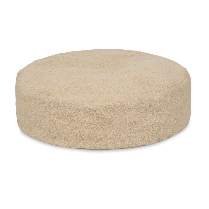 Animood Coco pouffe dunkelbeige Hundekissen Tierbett