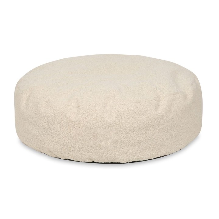 Animood Coco Pouffe hellbeige Hundekissen Tierbett