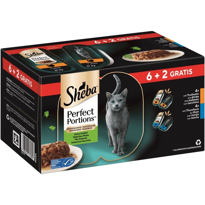 Perfect Portions Truthahn, Thunfisch in Sauce, 16x37,5g