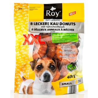 Donuts XXL - Small 8er-Pack - Mit Hühnerfleisch