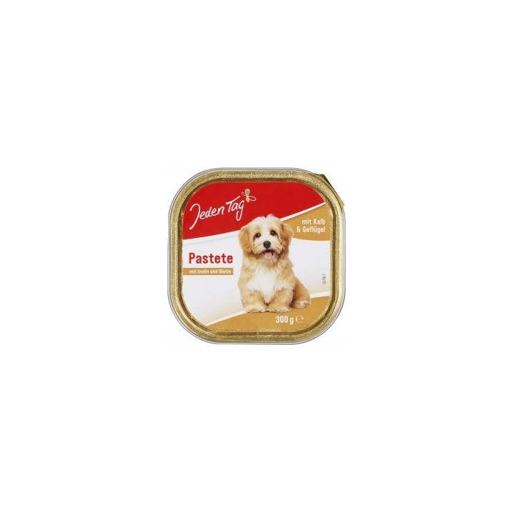 Jeden Tag Hund Pastete mit Kalb & Geflügel