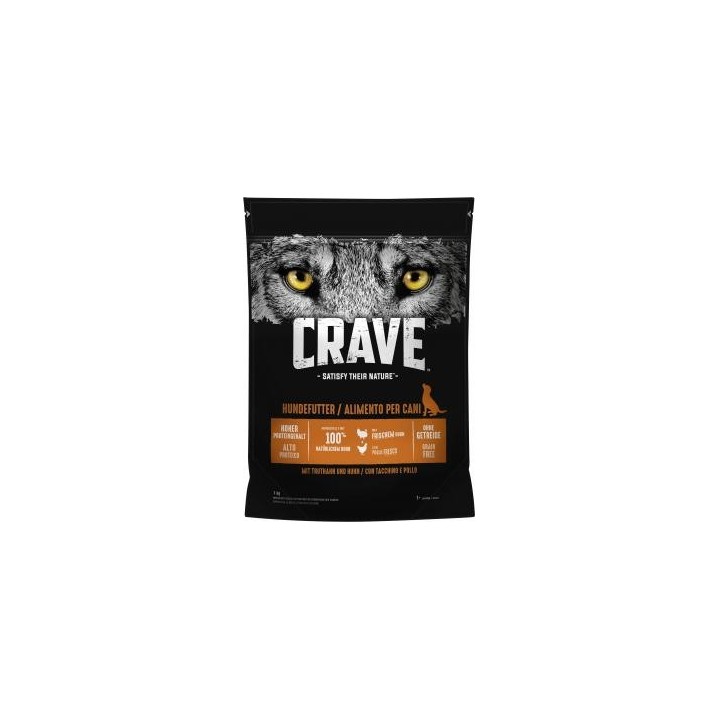 Crave Hundefutter mit Truthahn & Huhn