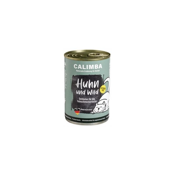 Calimba Katzenfutter Huhn und Wild