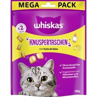 Whiskas Knuspertaschen Huhn & Käse