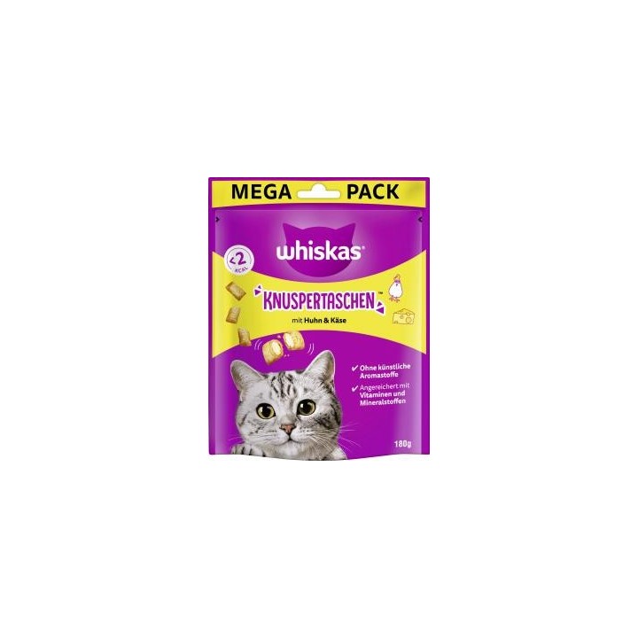 Whiskas Knuspertaschen Huhn & Käse