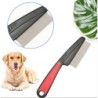 [Flohkamm für Haustiere] Reinigung und Schönheit von Katzen zum Entfernen schwebender Haare, dichter Zahnkamm für Hunde zum E