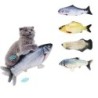 Lustiges Katzenspielzeug, Haustier, elektrischer Fisch, Simulationsfisch, Touch, induktive Vibration, springender Fisch, Katz