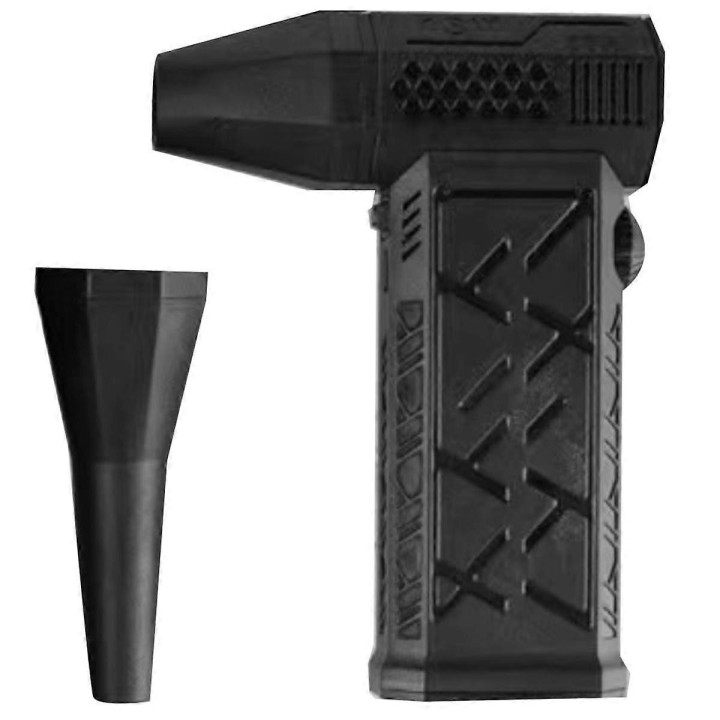 Handgehaltener Turbo-Jet-Ventilator, 130.000 U/min, heftiger Ventilator, bürstenloser Motor, starker Wind, stufenlose Geschwi