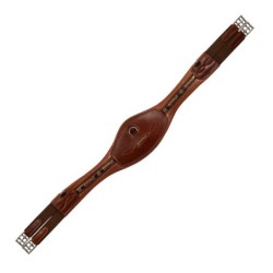 Anatomisches Springsattelgurt aus Leder Acavallo