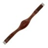 Anatomisches Springsattelgurt aus Leder Acavallo