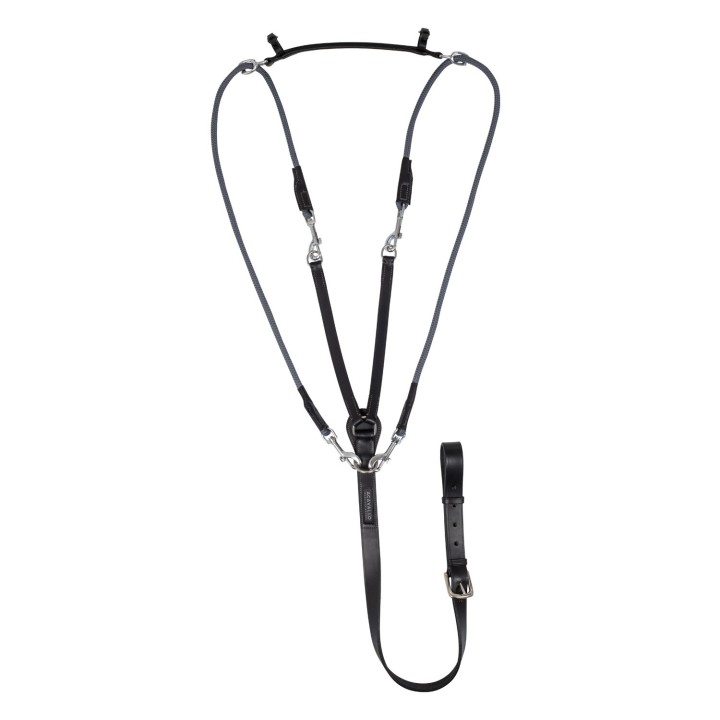 Rundes Lederhalfter für Pferde Acavallo Italian