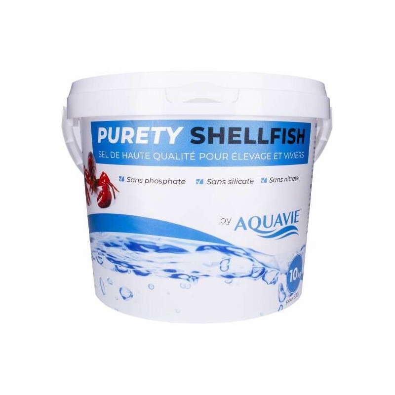 Meersalz Aquavie Purety Shellfish