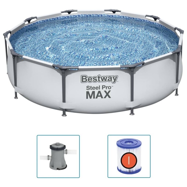 Pool Set Bestway Steel Pro Max