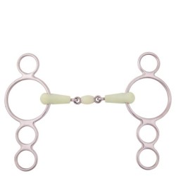4-Ring Gebiss BR Equitation Apple Mouth