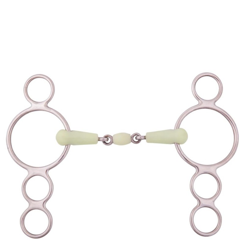 4-Ring Gebiss BR Equitation Apple Mouth