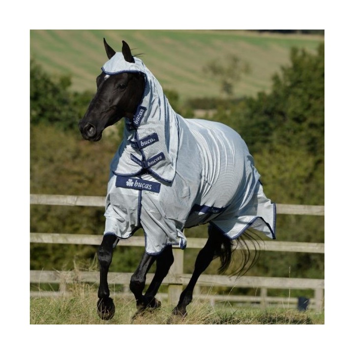 Fliegendecke für Pferde Bucas Buzz-Off X Big Neck