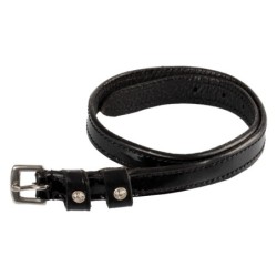 Pferde-Sporenriemen aus Leder mit Kristallen Equestro