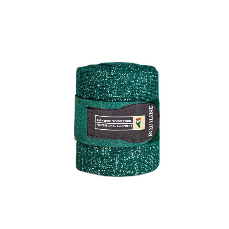 Ruhebänder für Pferde Equiline Glitter (x2)