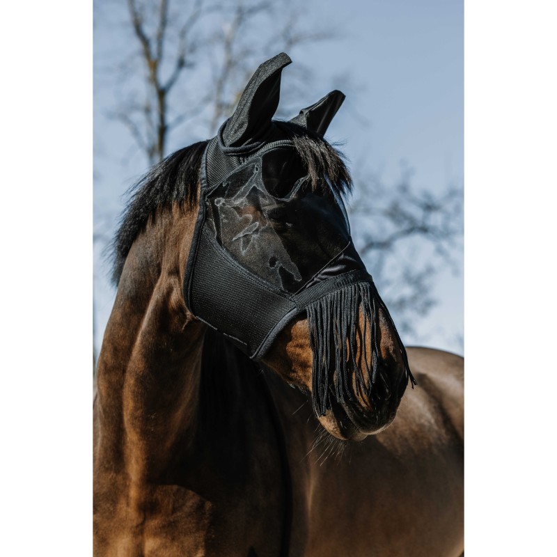 Fliegenhaube Equithème A-M.A.UV.Franges