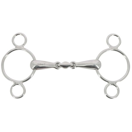 Verstellbares 3-Ring-Pferdegebiss Feeling Anatomic