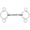 Verstellbares 3-Ring-Pferdegebiss Feeling Anatomic