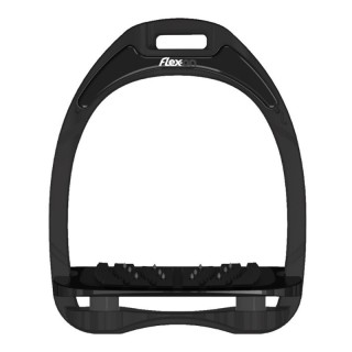 Schrägsteigbügel Ultra Grip Schwarz/Anthrazit Flex-On Aluminium