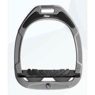 Schrägsteigbügel Ultra Grip Aluminium/Schwarz/Anthrazit Flex-On Green Composite