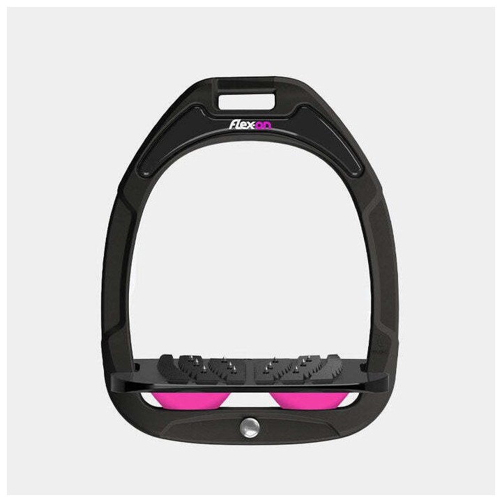 Ultrapräzisions-Skieisen Aluminium/Schwarz/Rosa Flex-On Green Composite