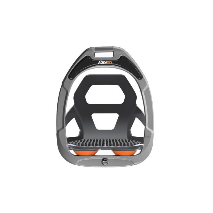 Endurance Steigbügel Anthrazit/Grau/Blau Flex-On Green Composite