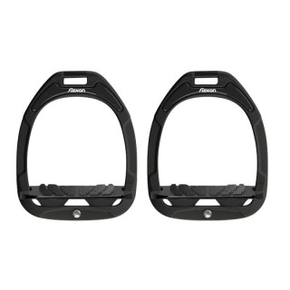 Schrägsteigbügel Grip Anthrazit/Schwarz Flex-On Green Composite