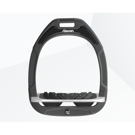 Schrägsteigbügel Ultra Grip Anthrazit/Grau/Schwarz Flex-On Green Composite