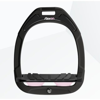 Schwarze/neue/rissige Steigbügel Flex-On Green Composite