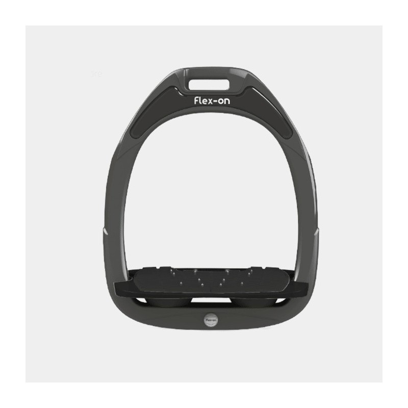Schrägsteigbügel Ultra Grip Schwarz/Schwarz/Anthrazit Flex-On Green Composite
