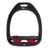Ultra Grip Steigbügel Schwarz/Schwarz/Rot Flex-On Green Composite