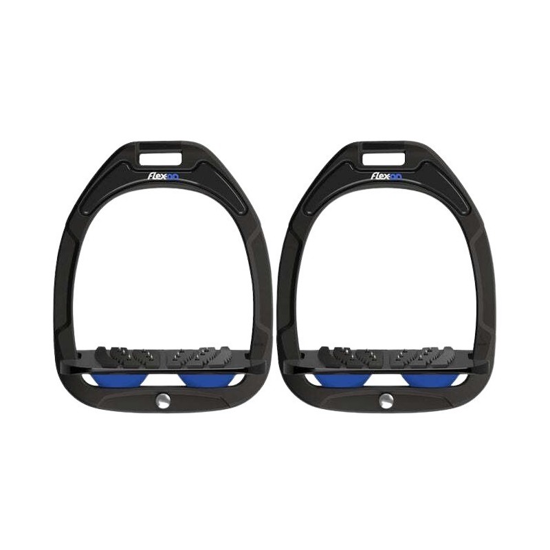 Schrägstützen Ultra Grip Schwarz/Schwarz/Blau Flex-On Green Composite