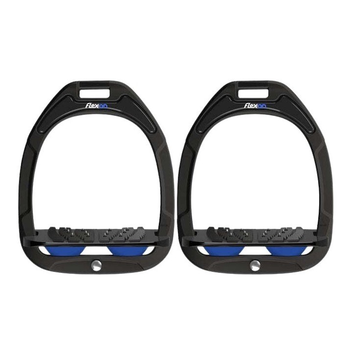 Schrägstützen Ultra Grip Schwarz/Schwarz/Blau Flex-On Green Composite