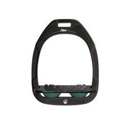 Ultra Grip Steigbügel Schwarz/Schwarz/Grün Flex-On Green Composite