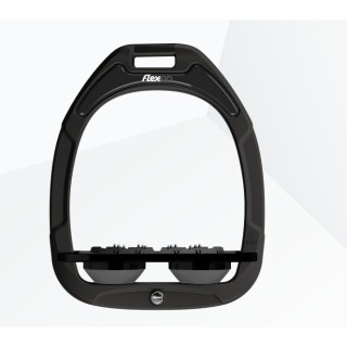 Plattensteigbügel Ultra Grip Schwarz/Schwarz/Anthrazit Flex-On Green Composite