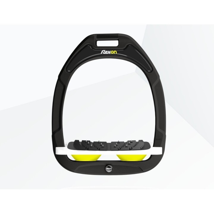 Ultra Grip Steigbügel Grün/Weiß/Gelb Flex-On Green Composite
