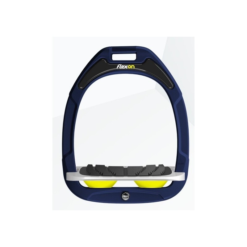 Schrägsteigbügel Grip Marine/Grau/Jacke Flex-On Green Composite