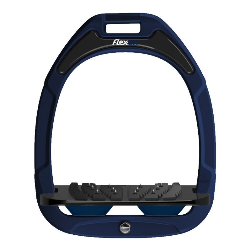 Neigungssteigbügel Grip Marine/Schwarz Flex-On Green Composite