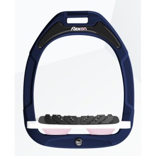 Ultra Grip Kippschäkel Marine/Weiß/Rosa Flex-On Green Composite